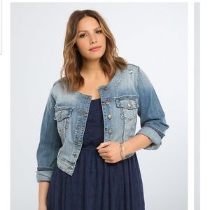 Cropped Jean jacket